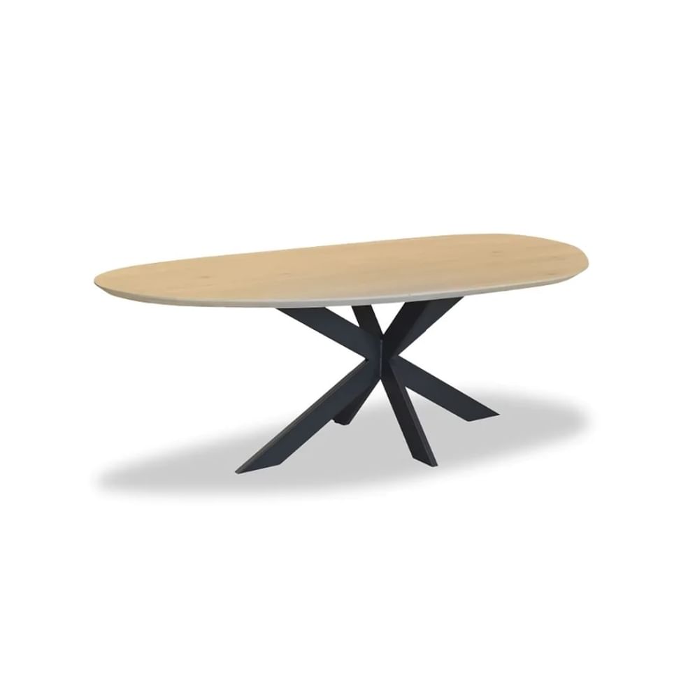 Nora Eettafel met facetrand 4 cm