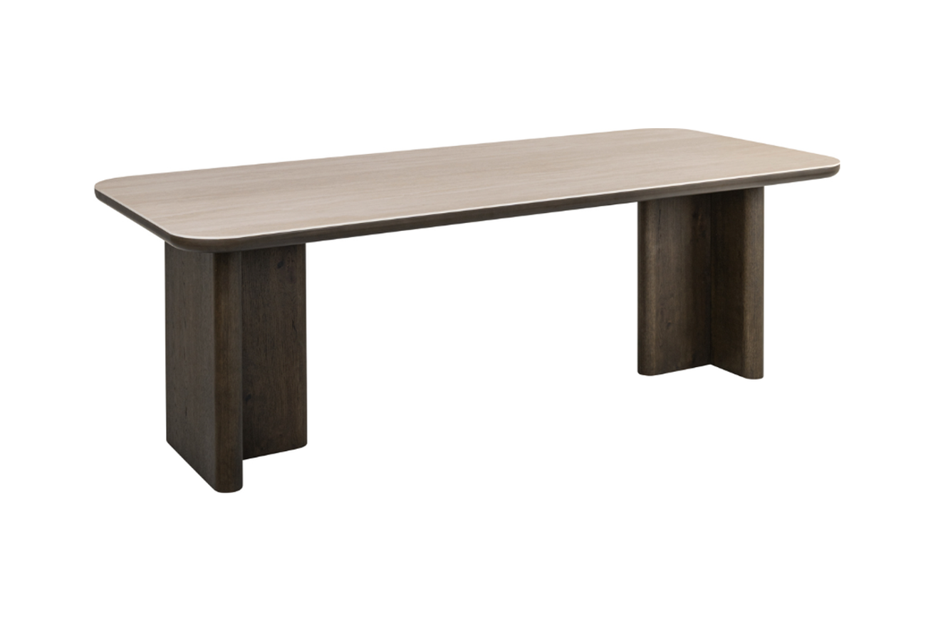 Nando Eettafel brown 230 cm