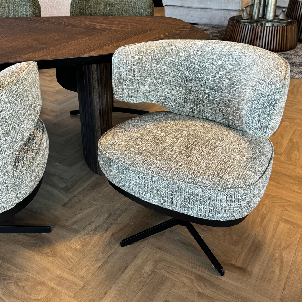 Nero - Drehbarem Fuß Mattschwarz