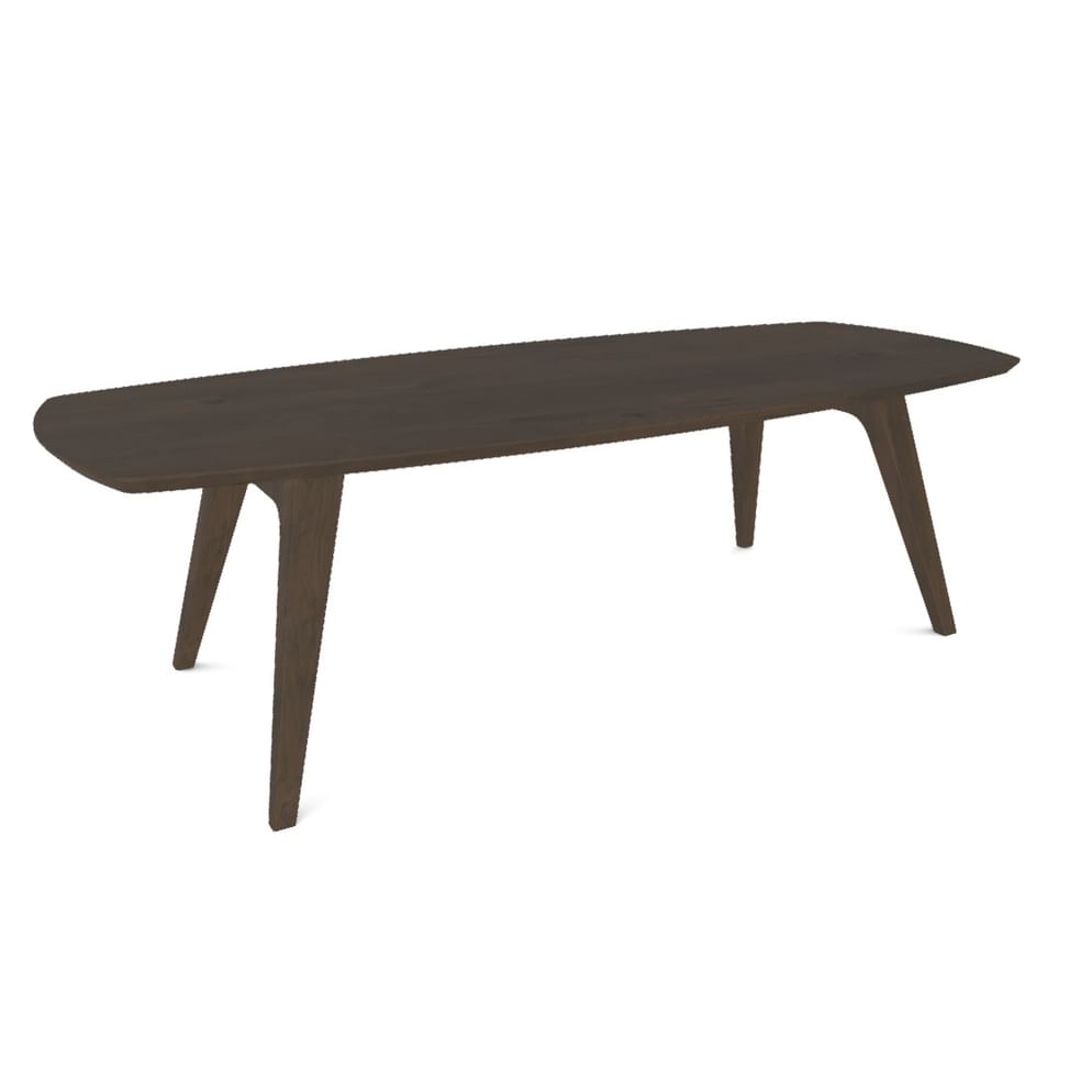 Sara  Eettafel Deens ovaal met facetrand 4 cm