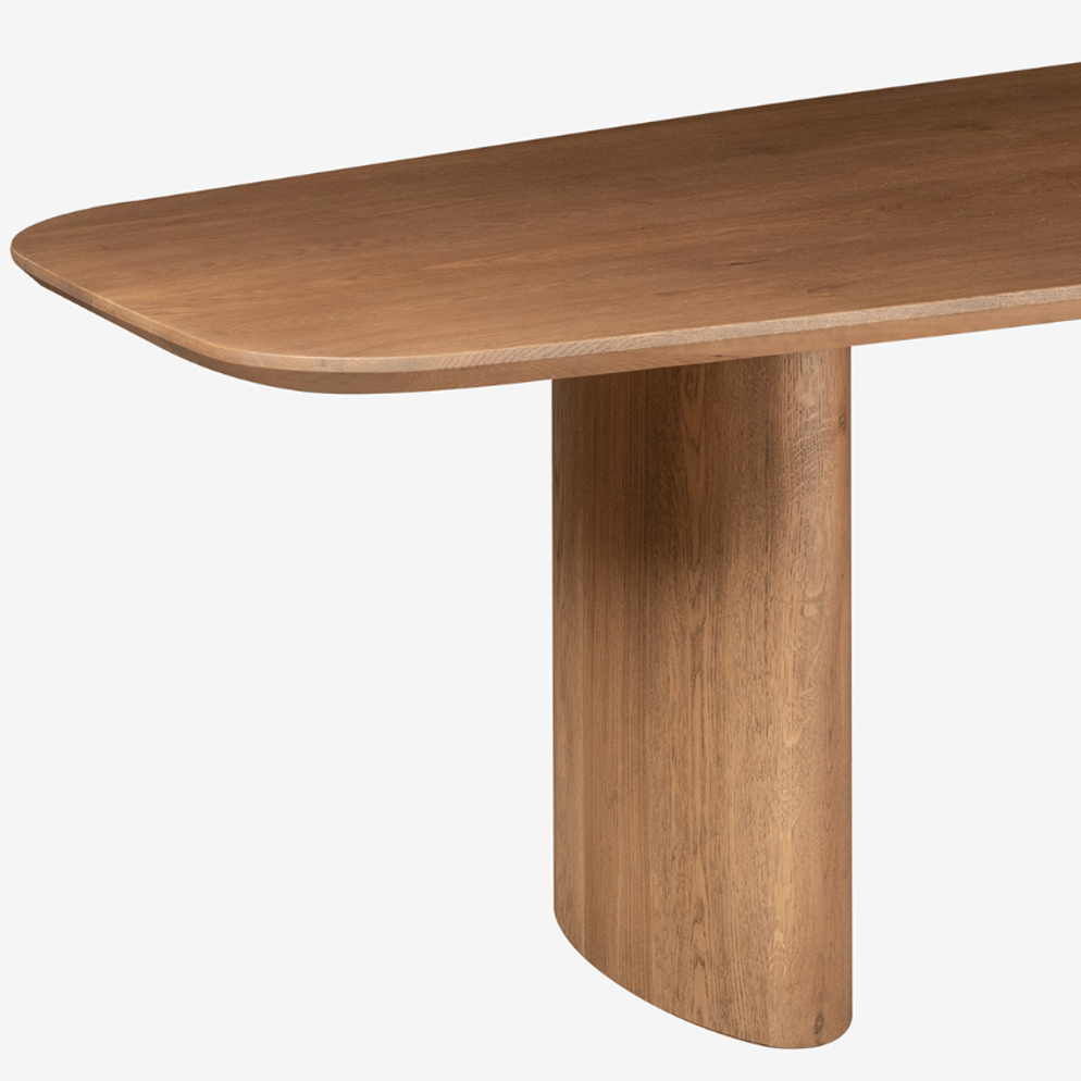Hyper Deens ovale eettafel - 4 cm massief