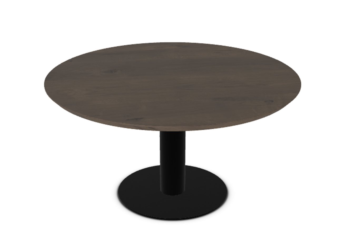 Olivia Eettafel rond met facetrand 3cm