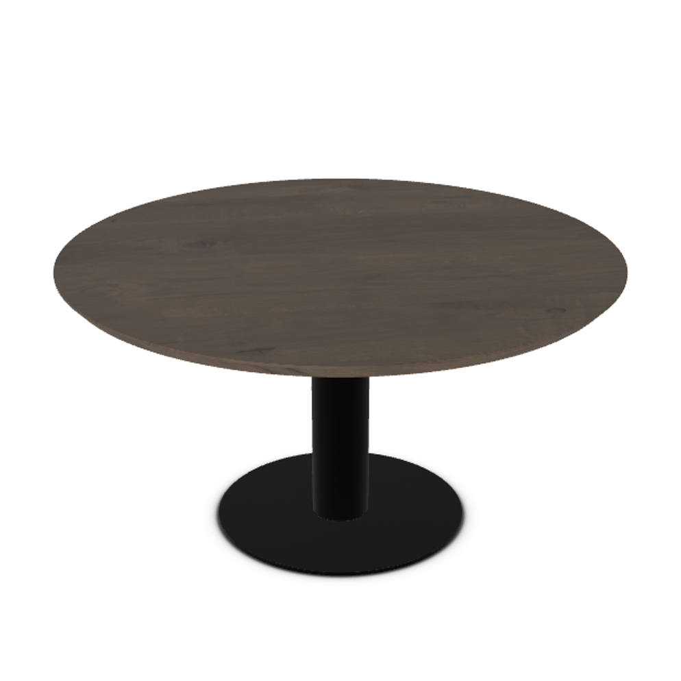 Olivia Eettafel rond met facetrand 3cm