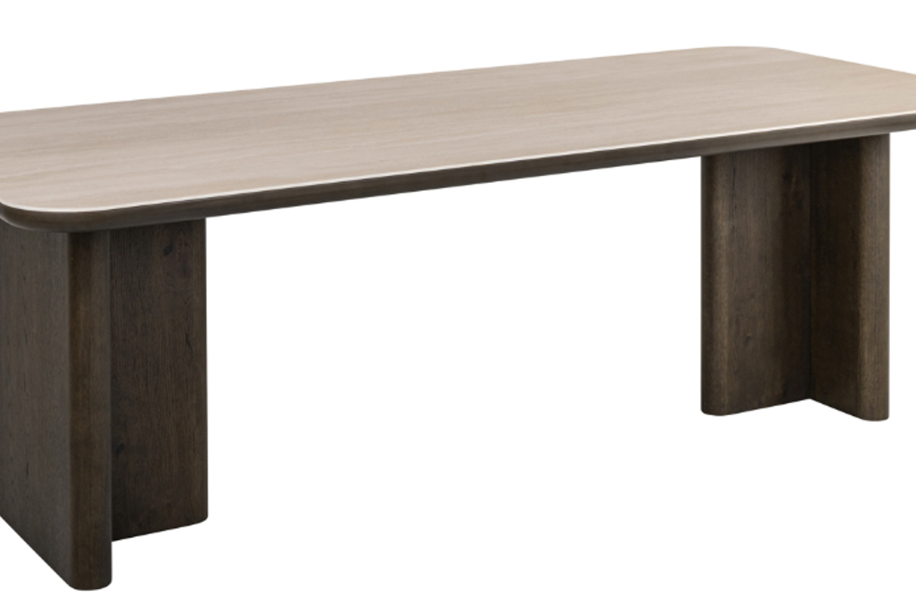 Nando Eettafel brown 230 cm