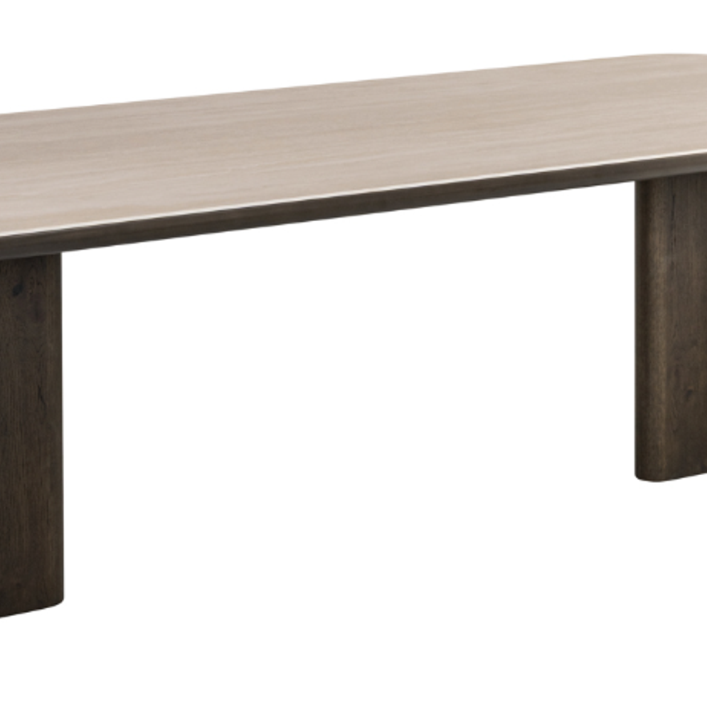 Nando Eettafel brown 230 cm