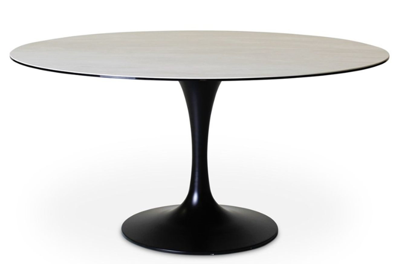 Tino Eetkamertafel 150cm - Keramiek Beige