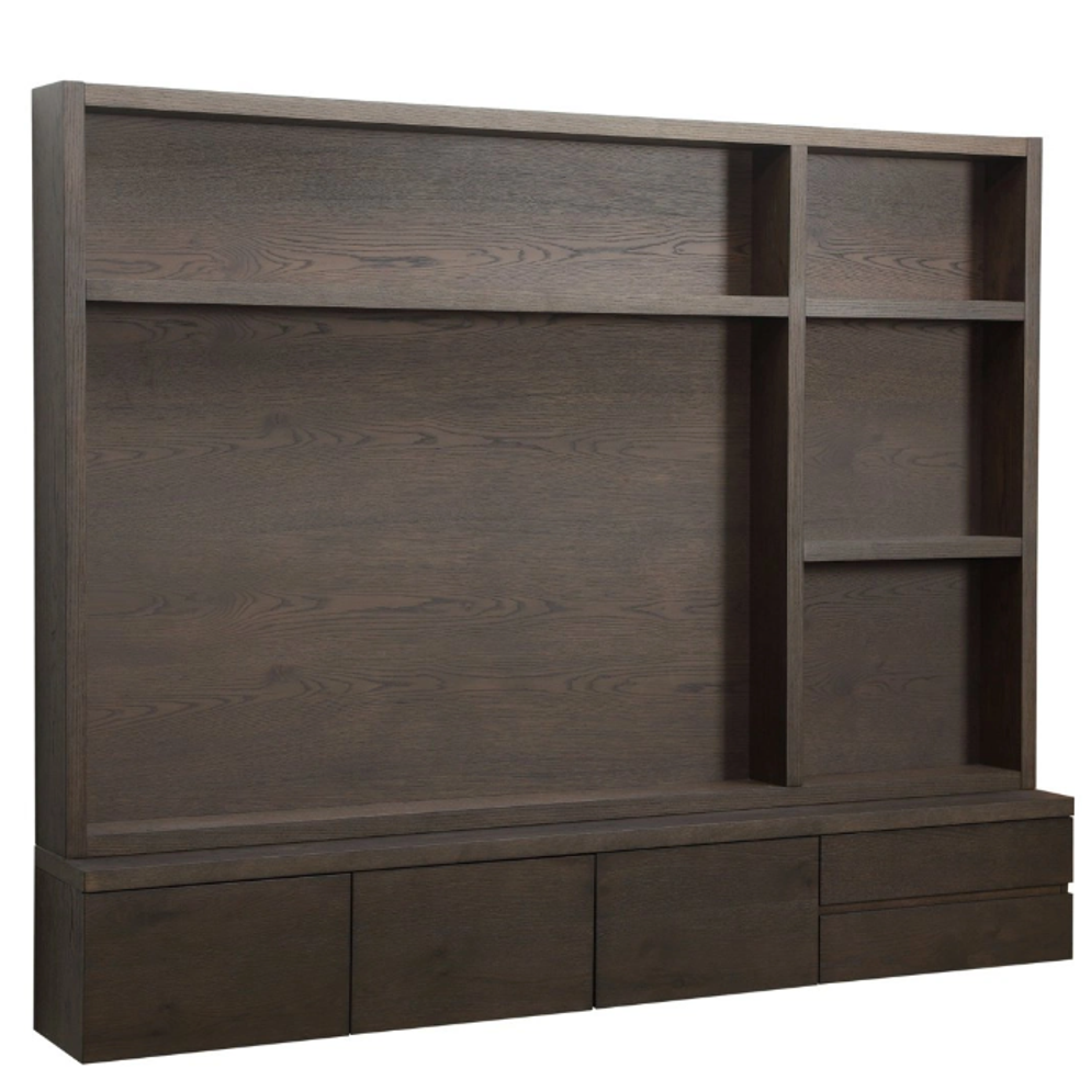 Tv meubel Lachance brown 3-doors 2-drawers