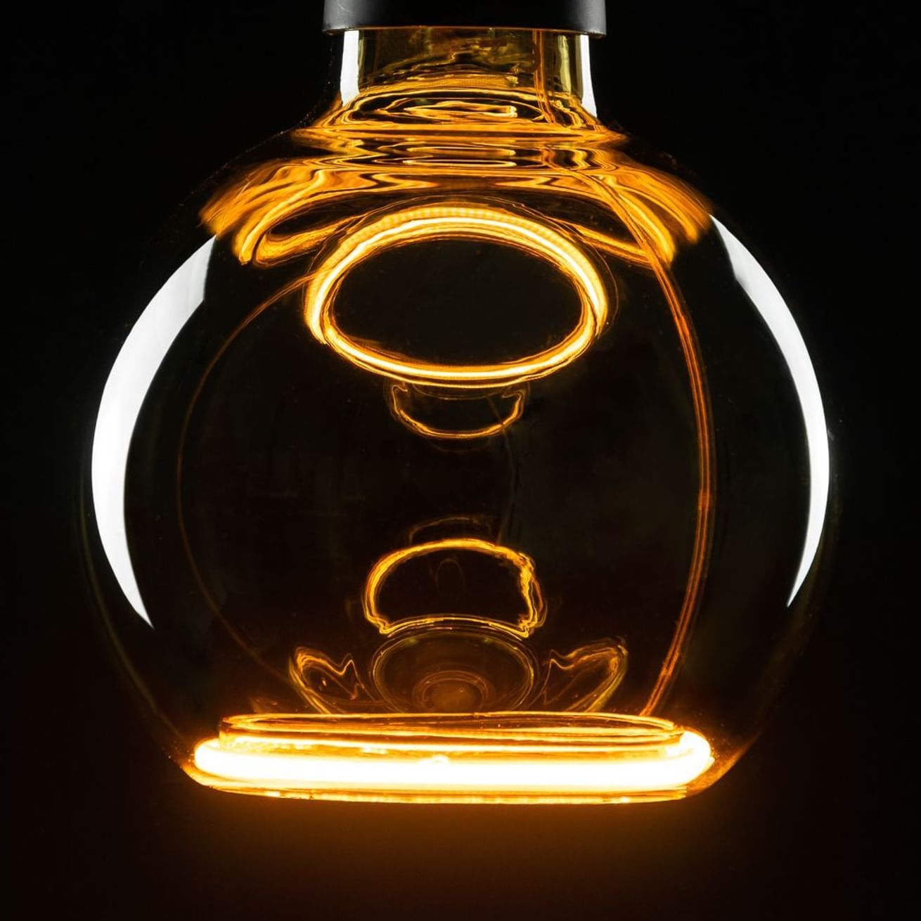 Segula floating globe 125mm - Smokey