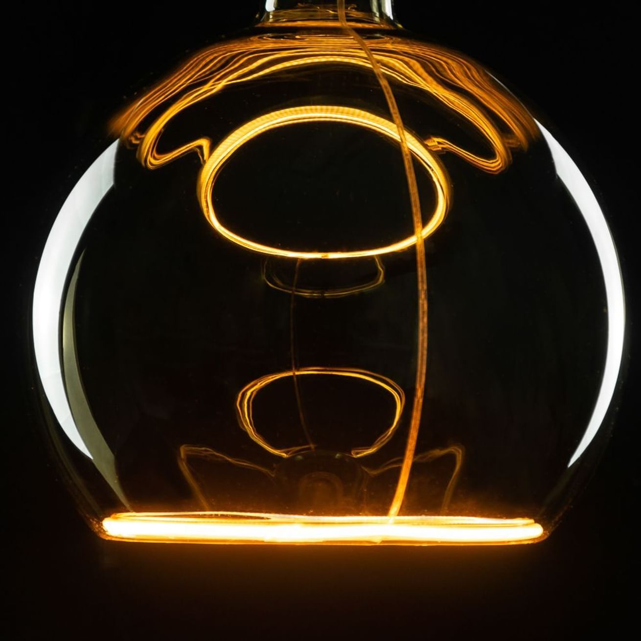 Segula floating globe 150mm - Smokey