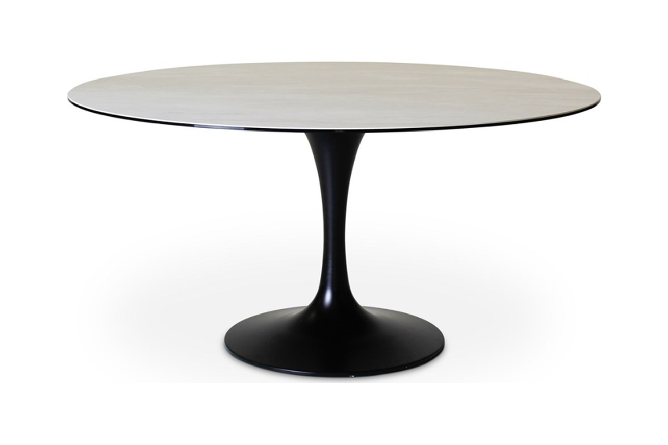 Tino Eetkamertafel 150cm - Keramiek Beige