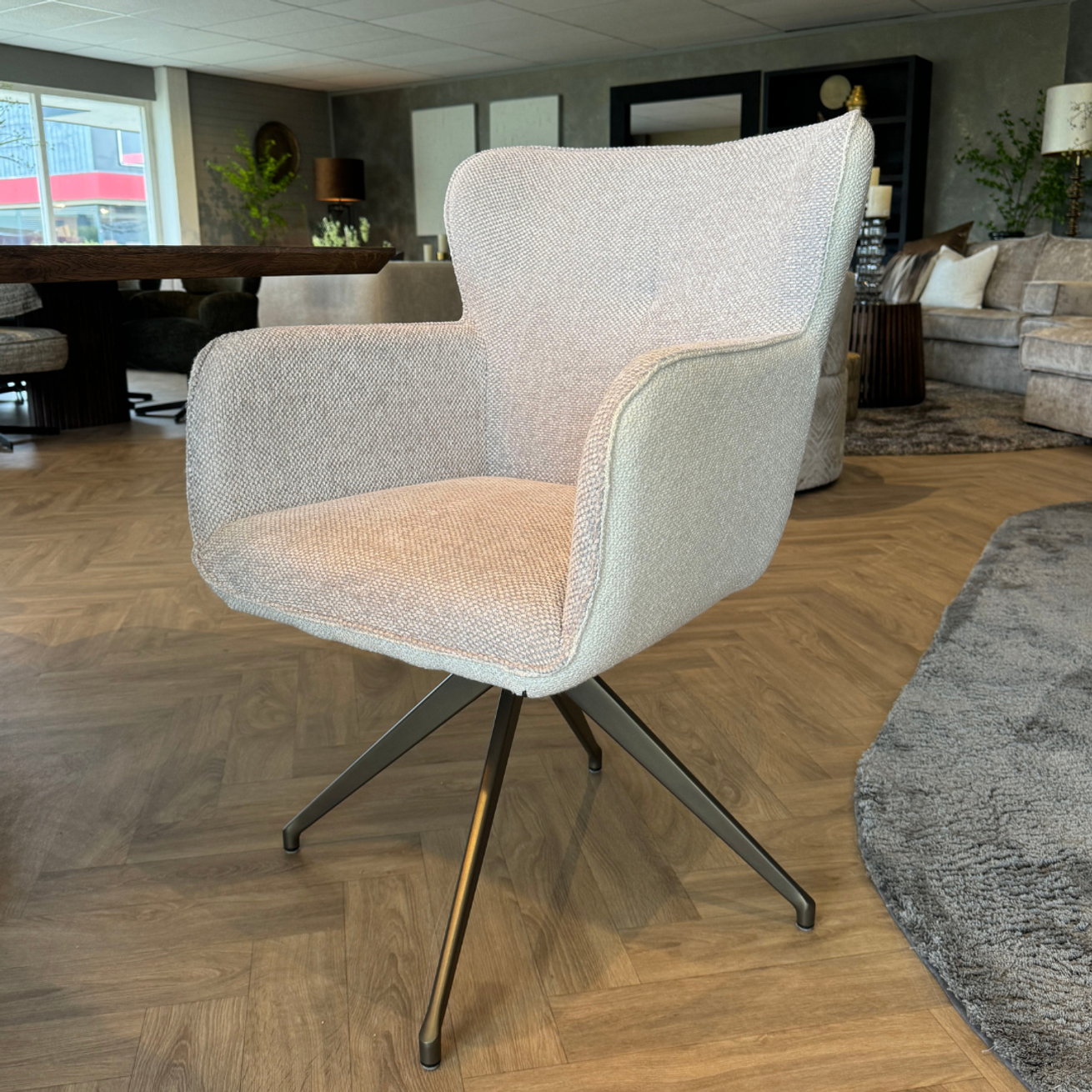 Truus Eetkamerstoel met arm - HE Design