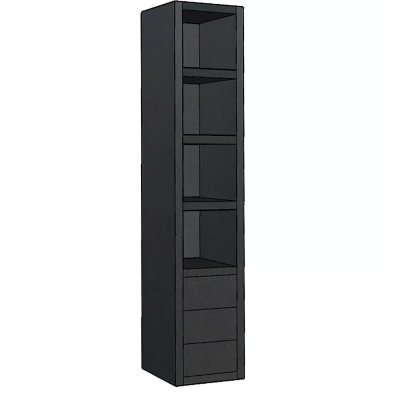 Xavi hoher Wandschrank 46cm - Typ II