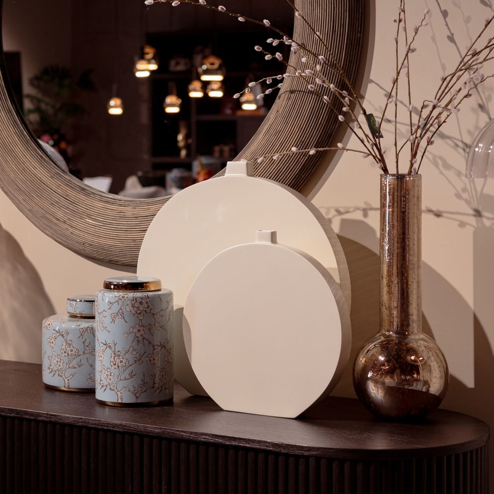 Vaas disc creme 48cm rond