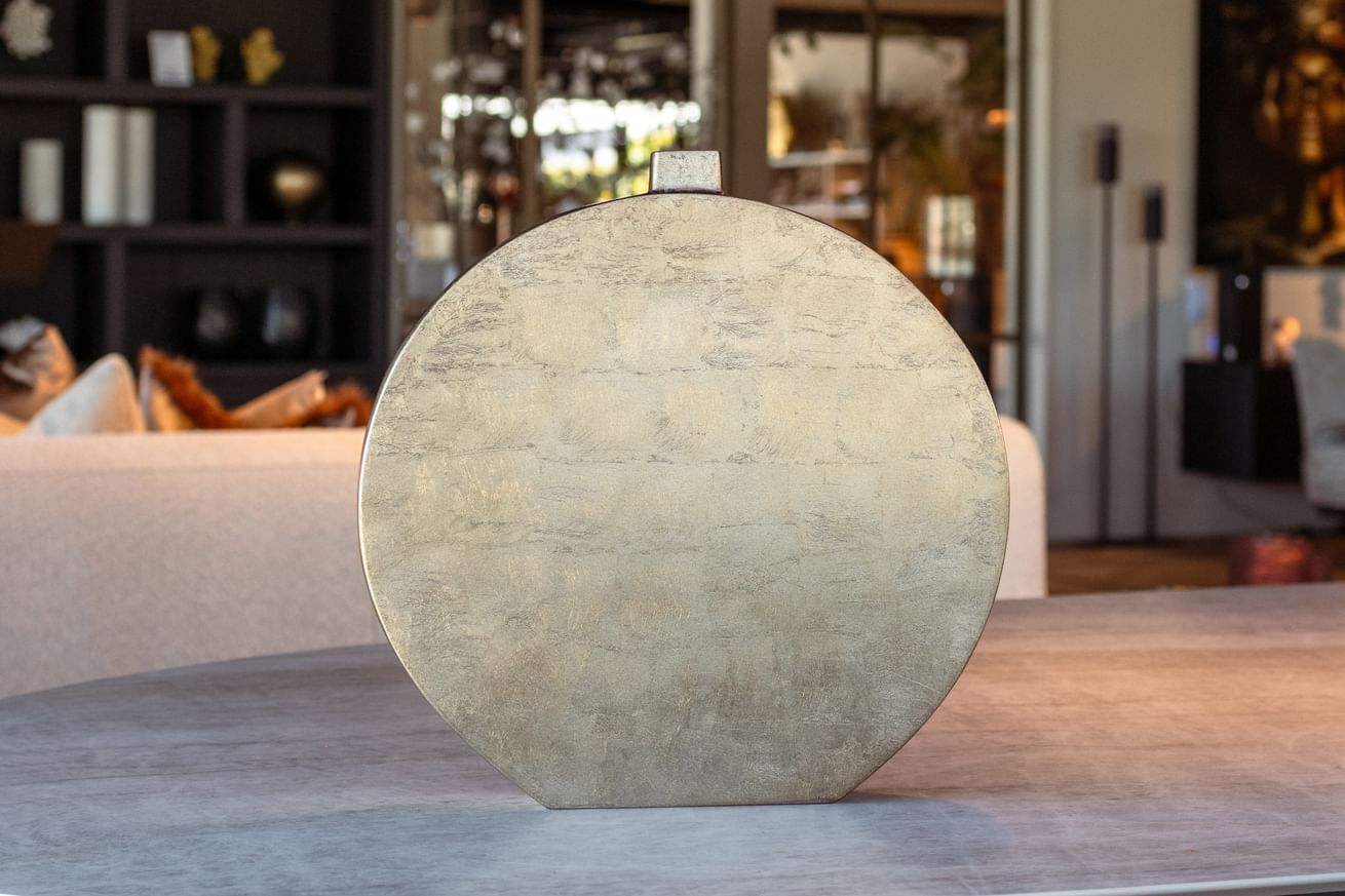 Vaas disc M.goud 35cm rond