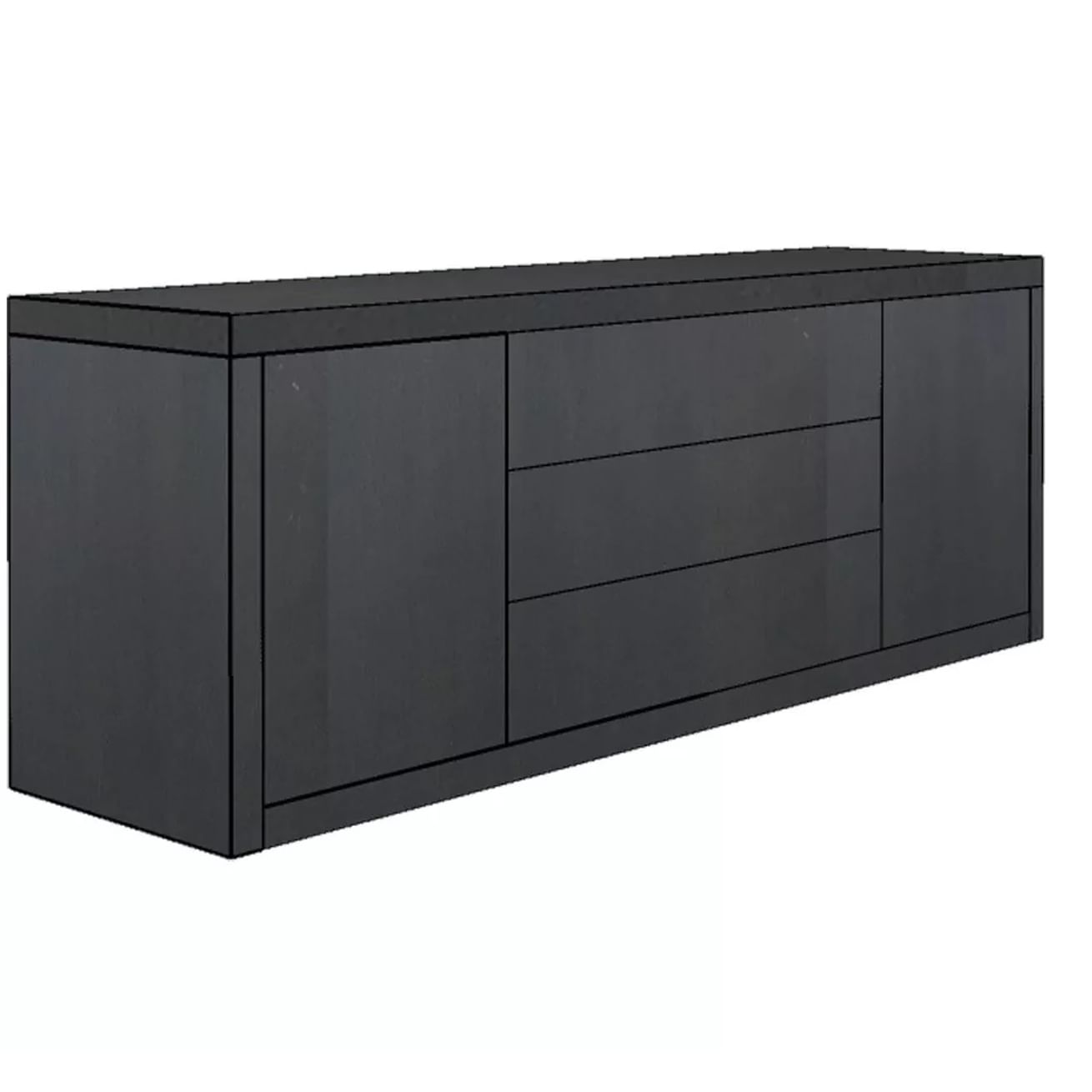 Xavi dressoir 180cm - Type XV