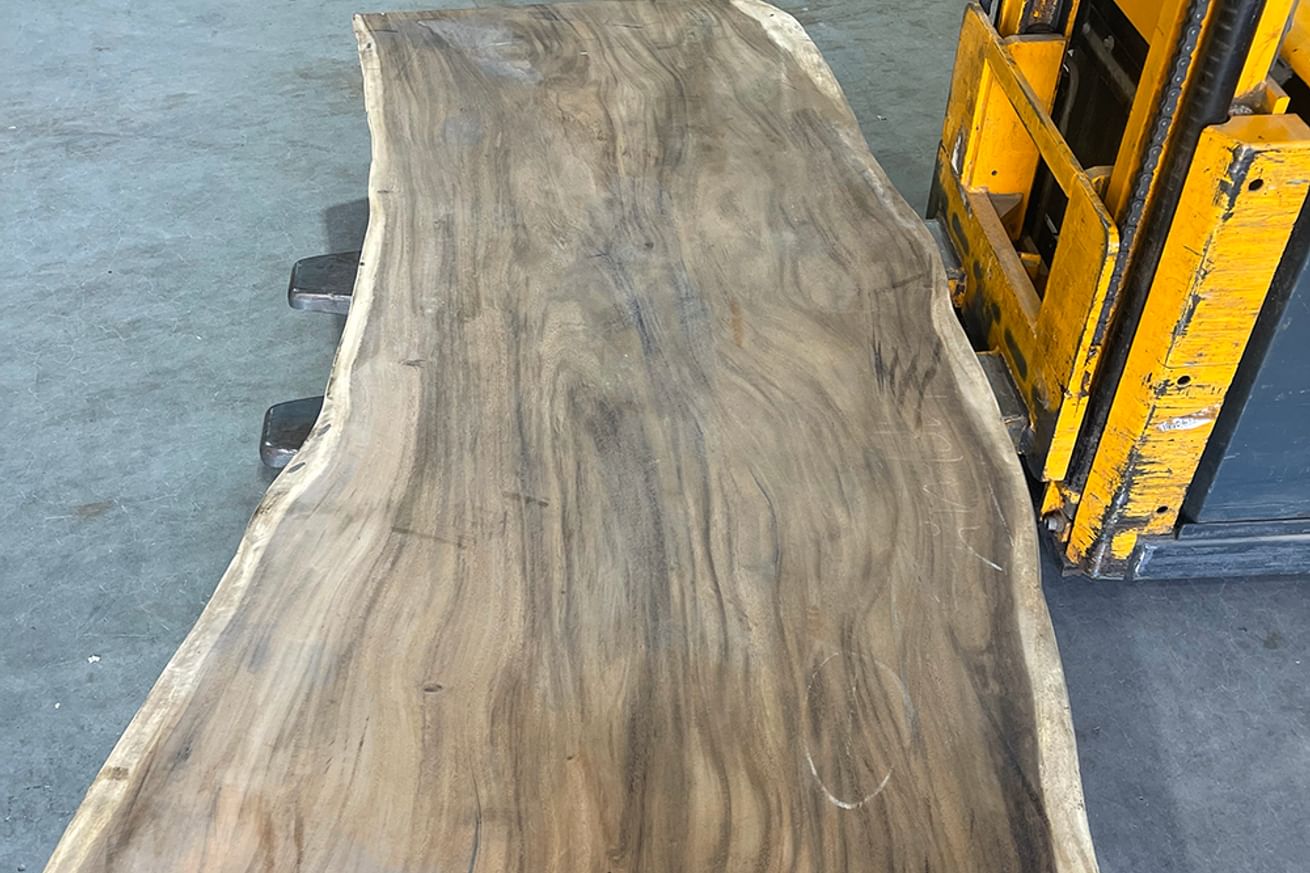 Suar blad 225x107/93x8 cm