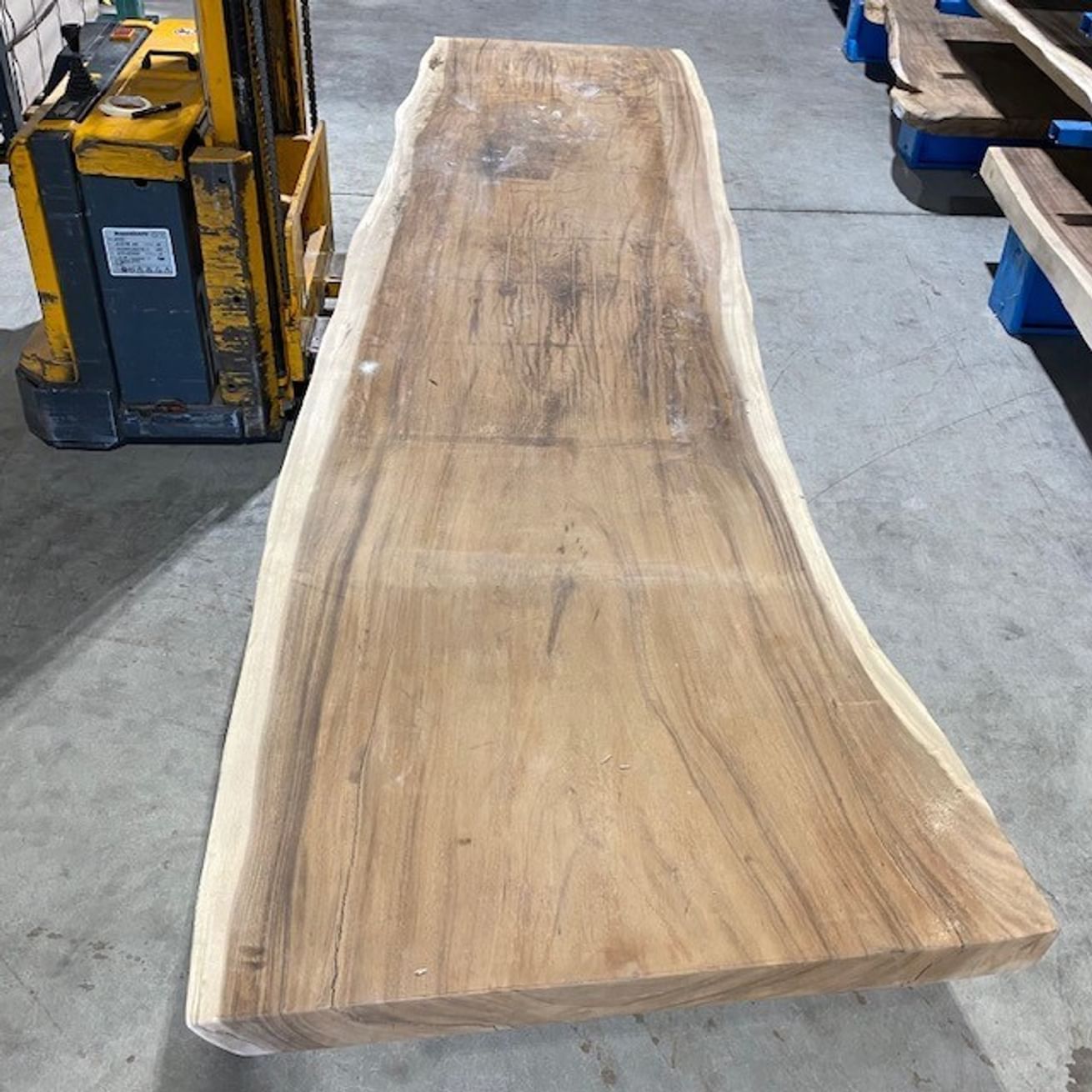 Suar Baumstammtisch 420x108/123x10 cm