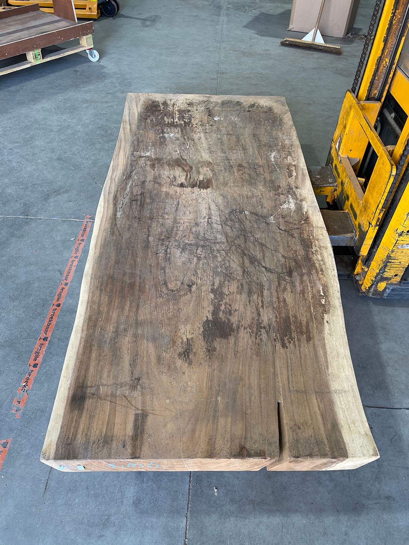 Suar Baumstammtisch 220x98/88x8 cm