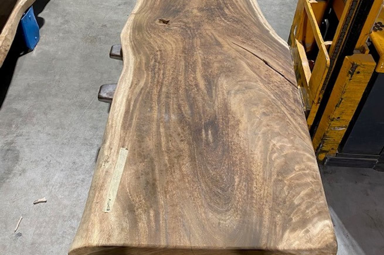 Suar Baumstammtisch 260x82/100x10 cm